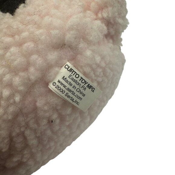 Serta 75th Anniversary Collectible Sheep Plush Toy Pink 2000 Limited Edition - Picture 6 of 7